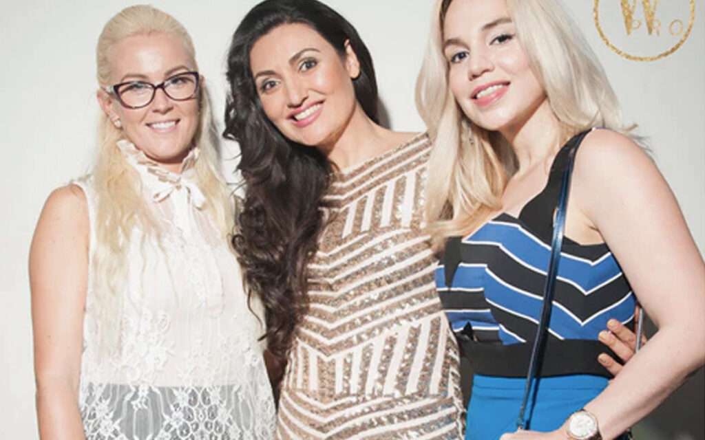 Heels Agency Editor Demi Karan Founder Azzi Williams Williamspro Makeup Founder Event