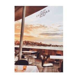Heels Agency Editor Demi Karan Catalina Rose Bay Restaurant Sydney 3 Course a la carte menu Seaside