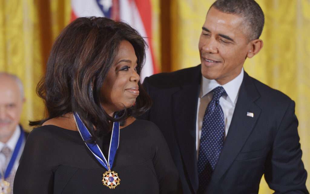 Heels Agency Editor Demi Karan Inspirational Feature Article Oprah Winfrey with Barack Obama