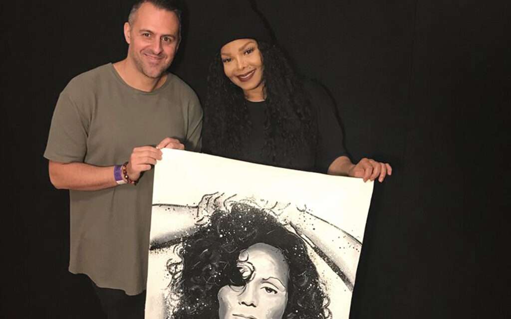 Heels Agency Editor Demi Karan Interview with Founder Artist Matteo Charles with Janet Jackson