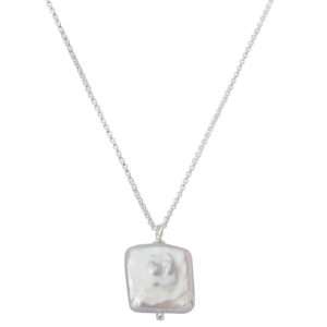 Heels Agency Editor Demi Karan Indigo Jade Jewellery Baroque Pearl Necklace Sterling Silver