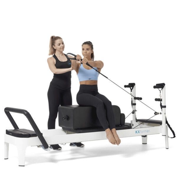 Heels Agency Editor Demi Karan KX Pilates Sessions Classes Pilates Reformer Fitness Studio