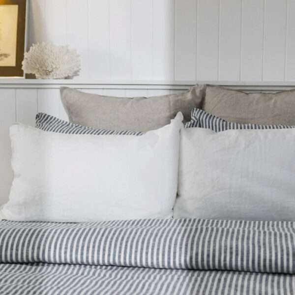 Heels Agency Editor Demi Karan Salt Living Homewares Stripe Sheet Pillows Sets