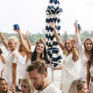 Heels Agency Editor Demi Karan SeaDeck Cruise Bar Sydney Harbour VIP Guest Celebration Package
