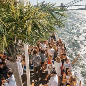 Heels Agency Editor Demi Karan SeaDeck Cruise Bar Sydney Harbour VIP Guest Package Sunday Fun