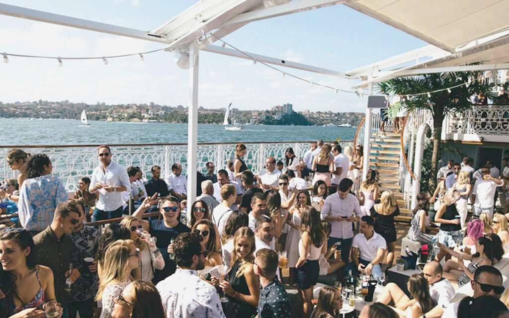 Heels Agency Editor Demi Karan SeaDeck Sydney Harbour Venue Bar Events
