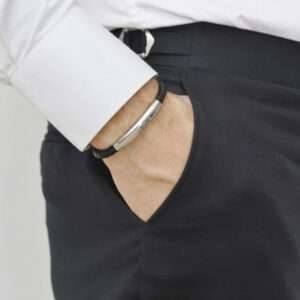 Roderer: Dino Leather Bracelet - Image 2