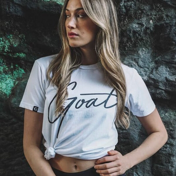 Heels Agency Editor Demi Karan Goat the Label White Goat Women's Classic Unisex T-shirt