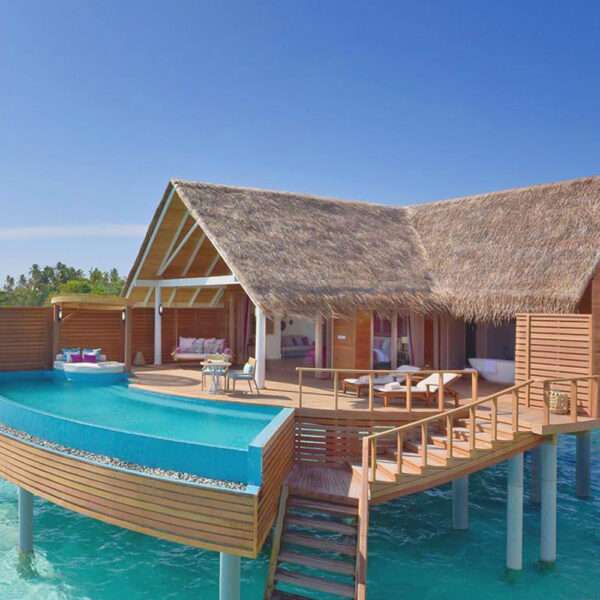 Heels Agency Editor Demi Karan Milaidhoo Island Resort Maldives Over Water Villa Private Pool Maldives