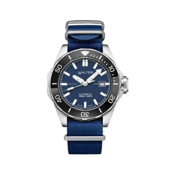 Heels Agency Walteri Swiss Luxury Watches Deep Oceaner Blue Limited Edition