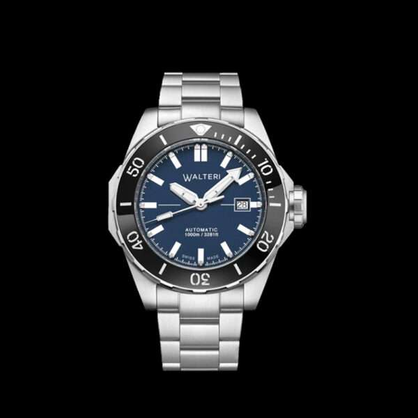 Heels Agency Walteri Swiss Luxury Watches Deep Oceaner Blue Limited Edition