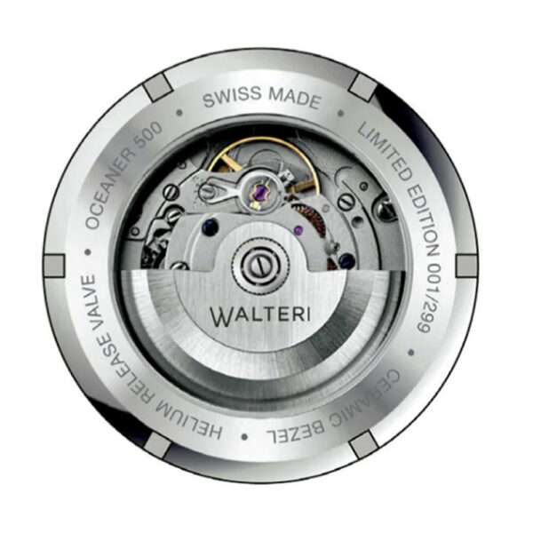 Heels Agency Walteri Swiss Luxury Watches Deep Oceaner Black 500 Black Limited Edition Editor Demi Karan ed-it.co