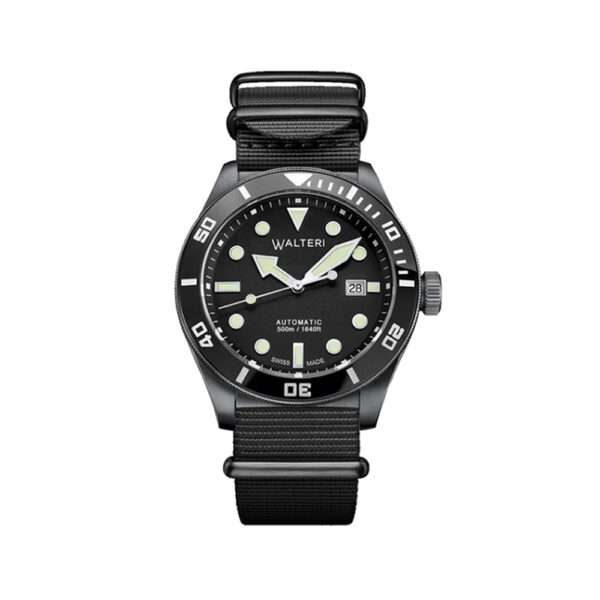 Heels Agency Walteri Swiss Luxury Watches Deep Oceaner Black 500 Black Limited Edition Editor Demi Karan ed-it.co