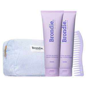 Heels Agency Brondie Better Blonde Toning Shampoo Conditioner Bundle flaunt.media ed-it.co founder Demi Karan