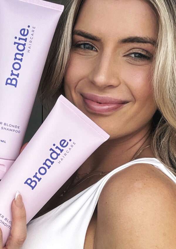 Heels Agency Brondie Shampoo Conditioner flaunt.media ed-it.co Founder Demi Karan Win Brondie Blonde Bundle