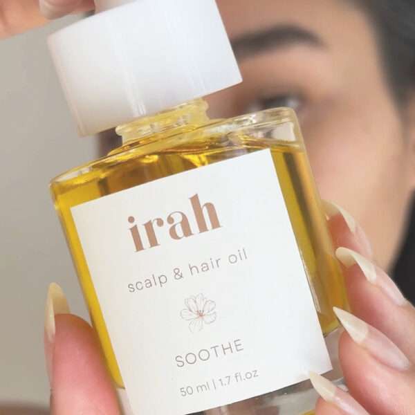 Heels Agency Flourish & Soothe Scalp & Hair Oil Haircare irah Hair ed-it.co flaunt.media Founder Demi Karan