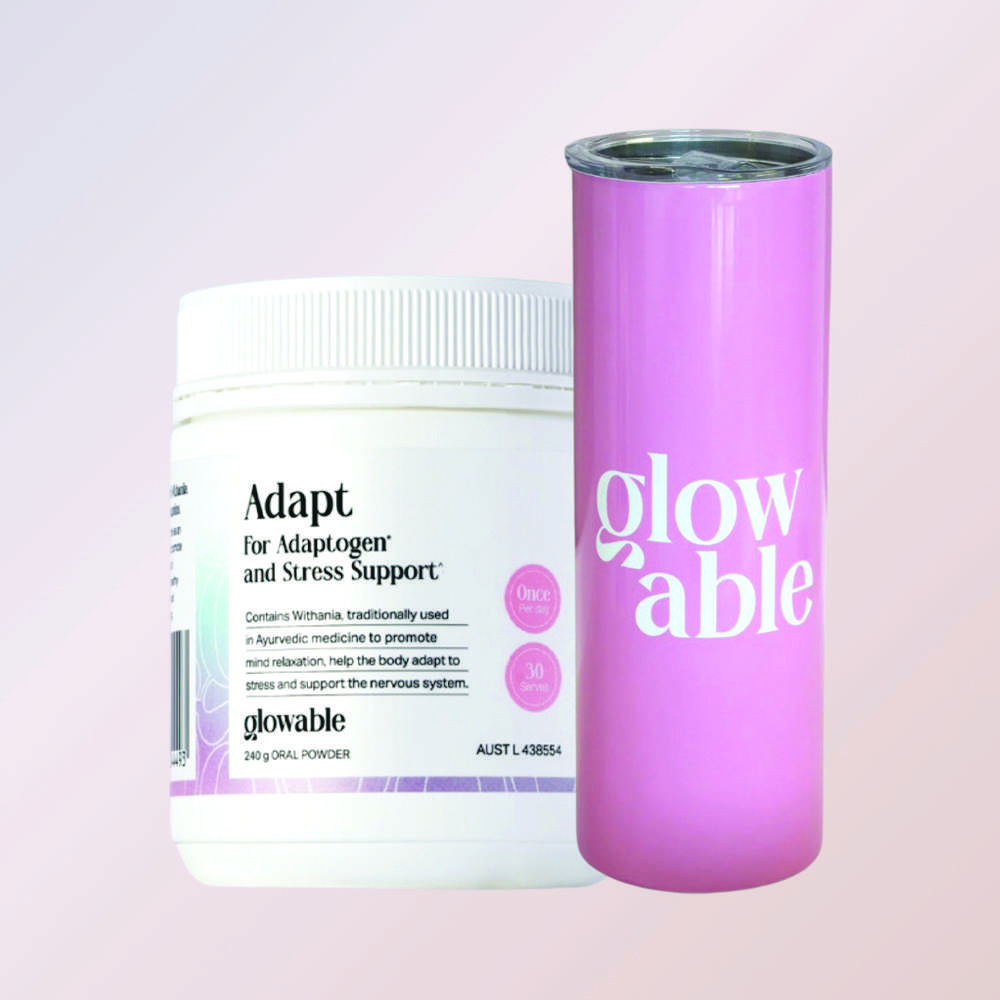 Heels Agency Glowable Adapt Stress Supplement Tegan Marshall ed-it.co flaunt.media Founder Demi Karan