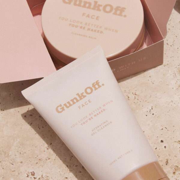 Heels Agency GunkOff Skincare Melting Balm Cleanser Hydrating Gel Cleanser ed-it.co flaunt.media Founder Demi Karan